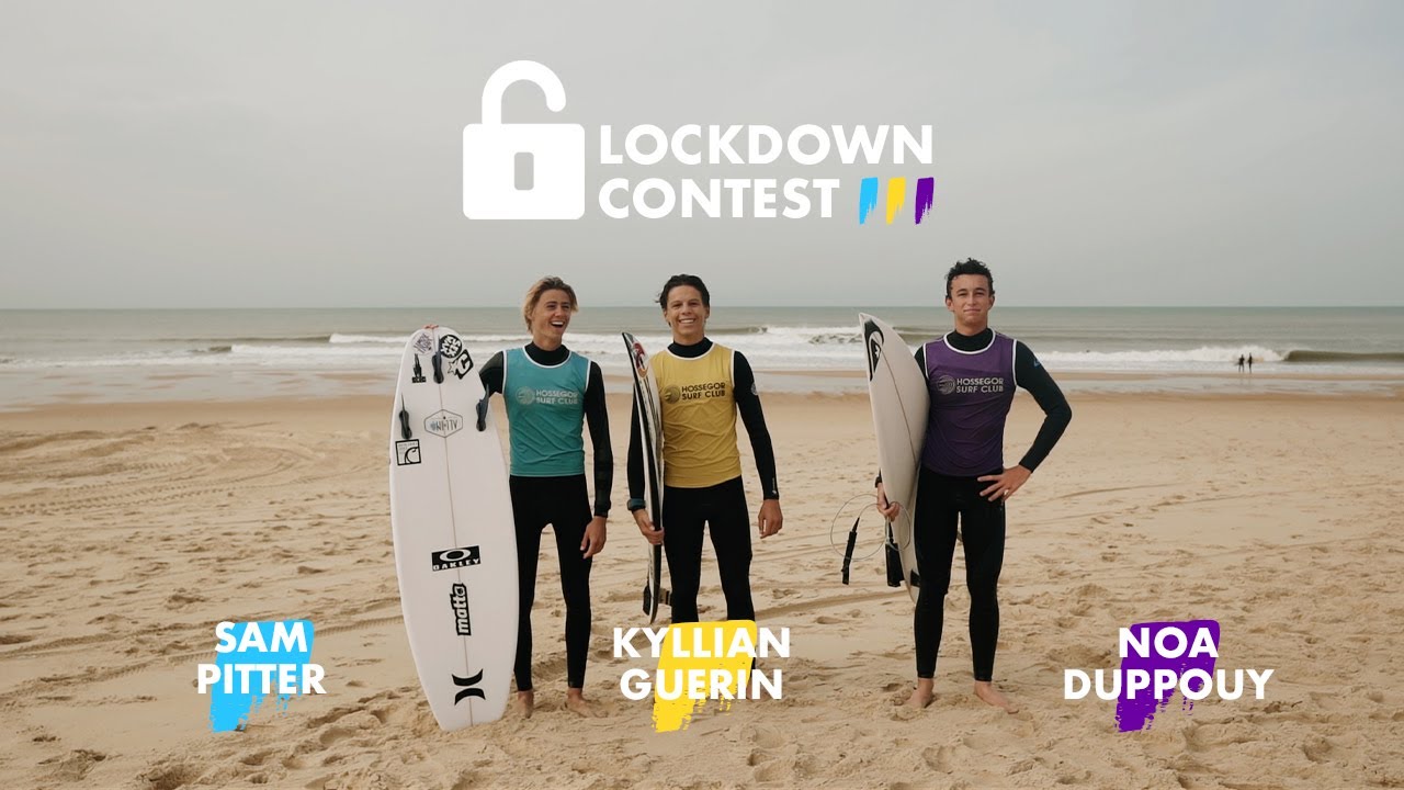 COMPÉTITION DE SURF ENTRE POTES À HOSSEGOR | LOCKDOWN CONTEST