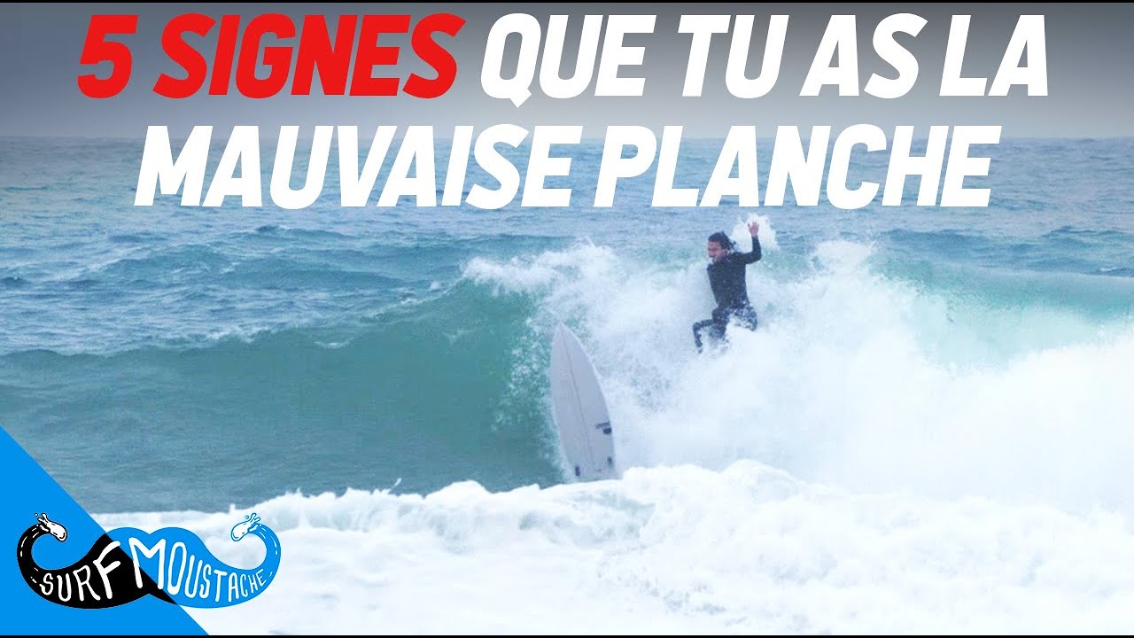 TU N'AS PAS LA BONNE PLANCHE DE SURF ❌🏄 [5 PREUVES]
