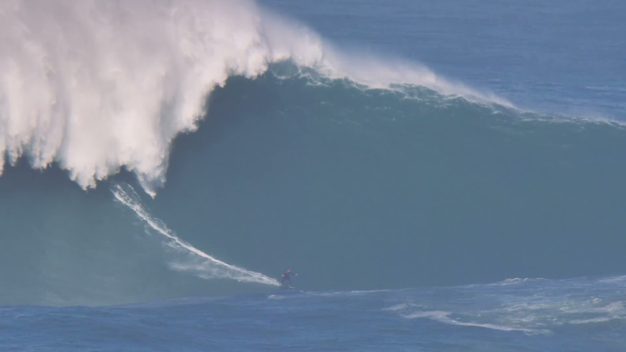 Belharra: plus grosse vague jamais surfee en France