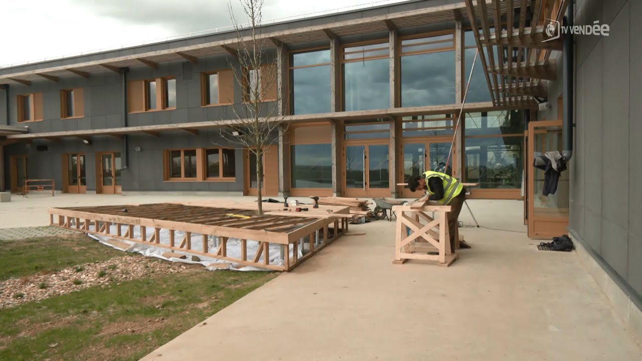 Talmont-Saint-Hilaire : Des élèves de la MFR participent au chantier du futur collège