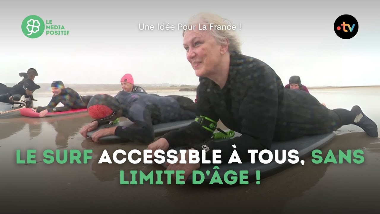 Le surf accessible à tous, sans limite d’âge !