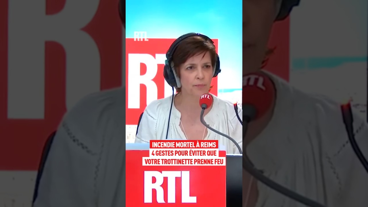 Incendie mortel à Reims : 4 gestes pour éviter que votre trottinette prenne feu