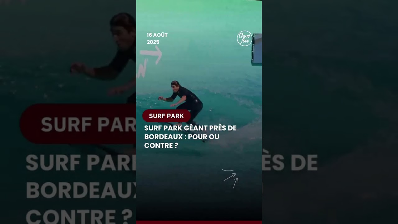 🏄‍♂️ À Canéjan, le fameux projet de surf park plus grand que le Stade de France est en cours… mais