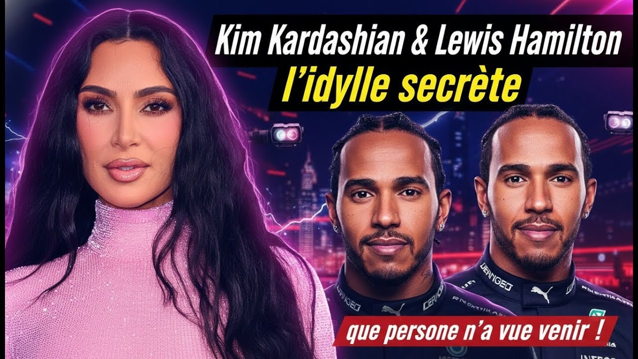 Kim Kardashian & Lewis Hamilton  l'idylle secrète que personne n'a vue venir !