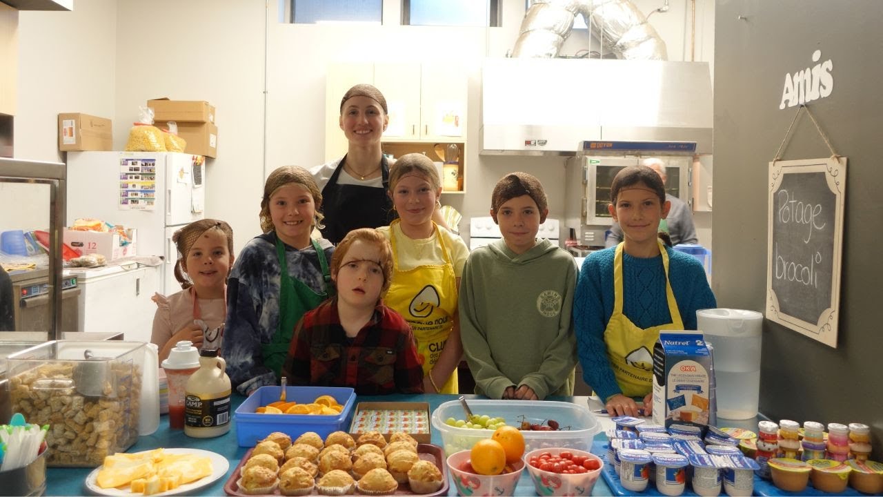 Elizabeth Hosking donne de l'énergie aux jeunes!