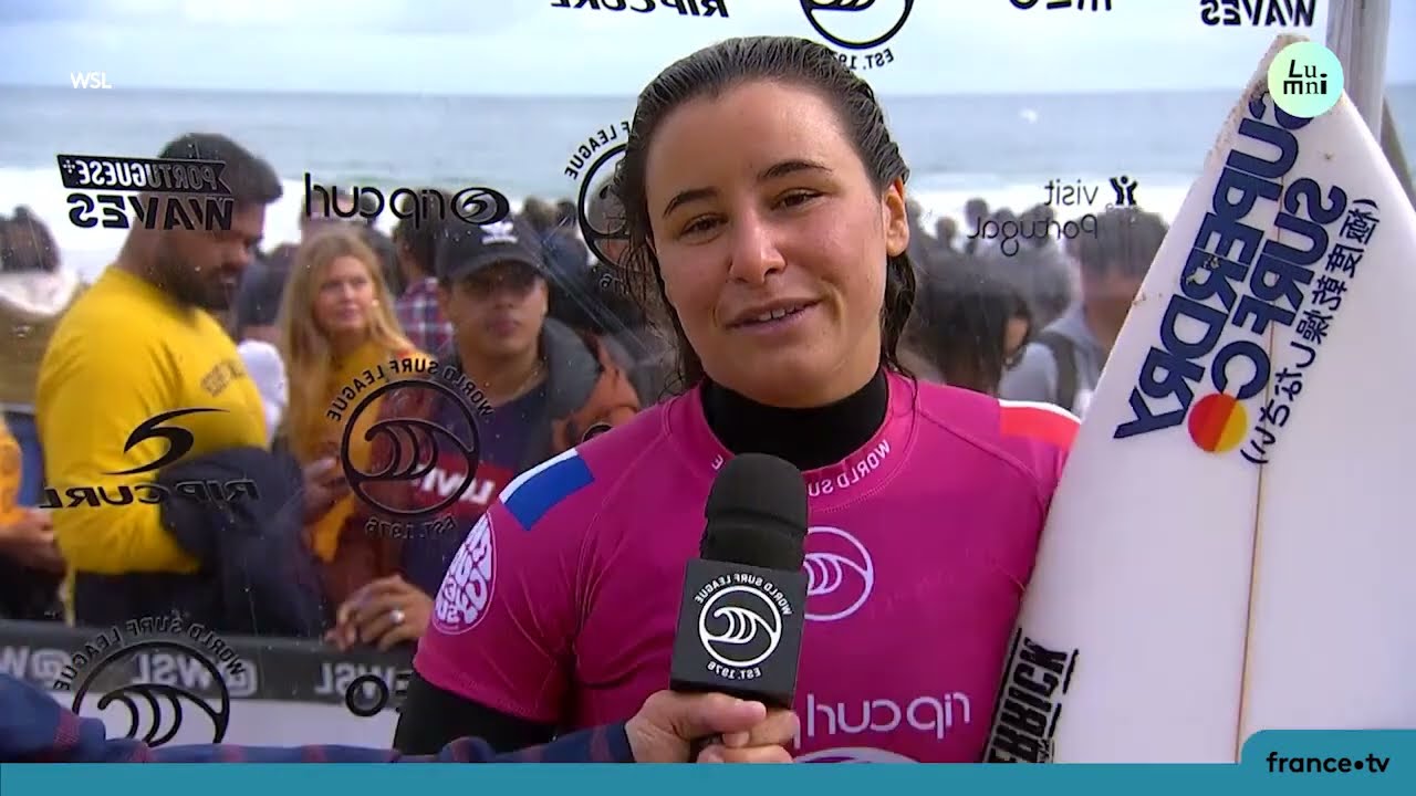 Zoom / Lumni :  Interview avec Johanne Defay, la fierté française du surf