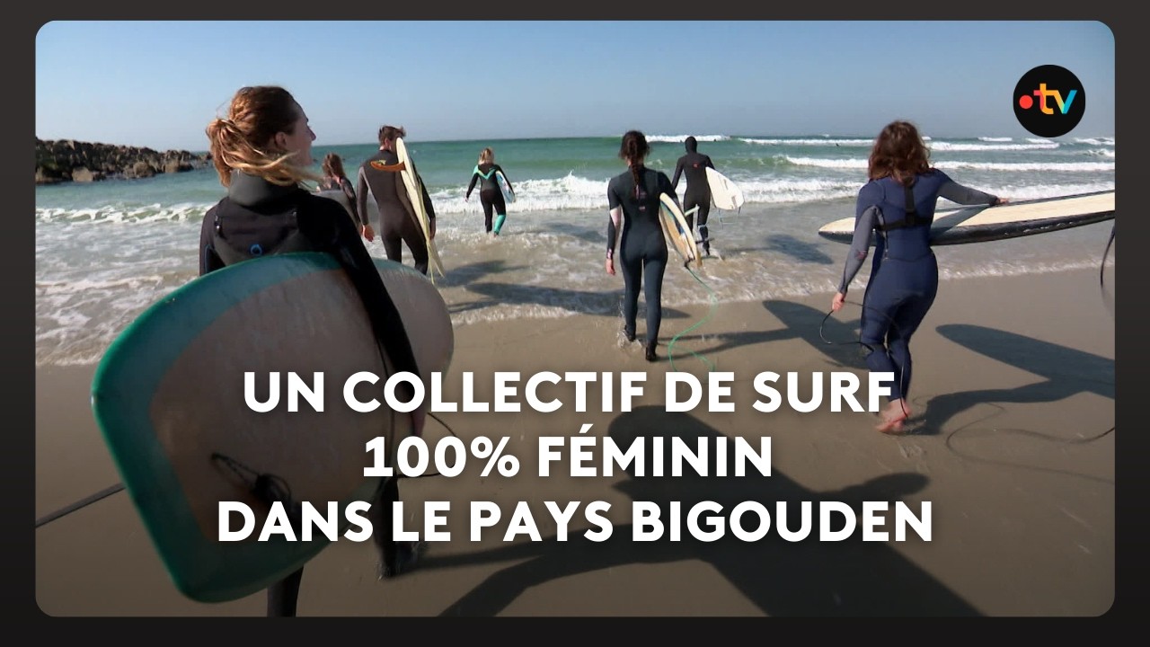 Surf  : Les Kouignboardeuses, un collectif de surf 100% féminin dans le pays bigouden