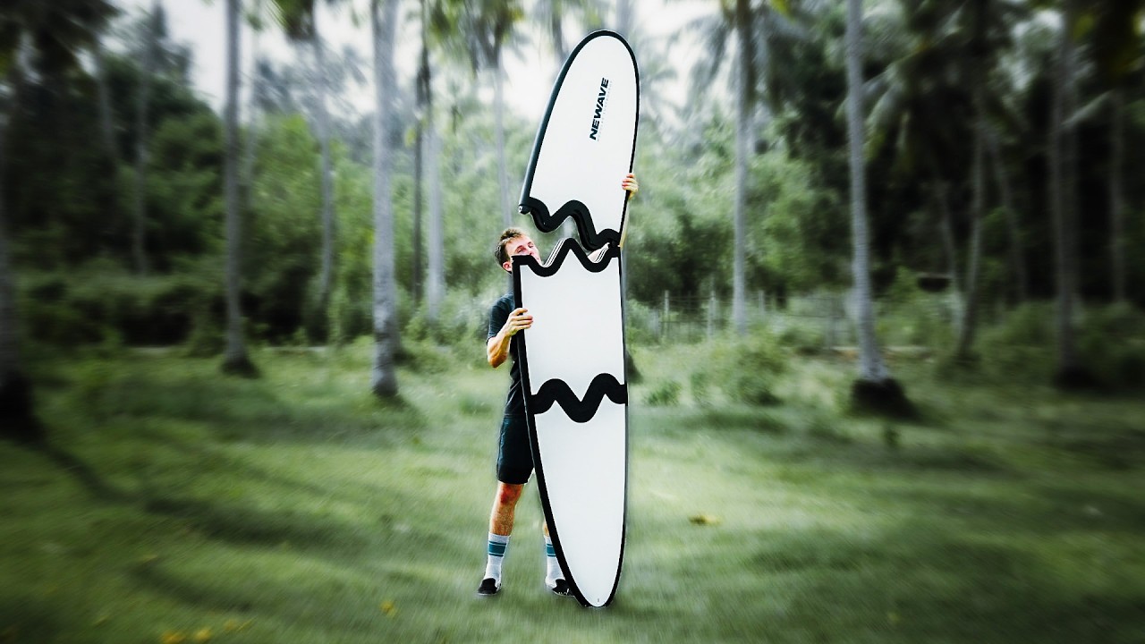 La meilleure planche de surf voyage : Newave