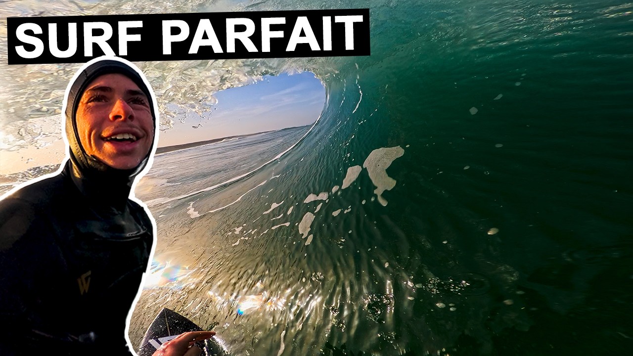 RETOUR du surf parfait : seul à l’eau, galères, tubes 😍 (Vlog)
