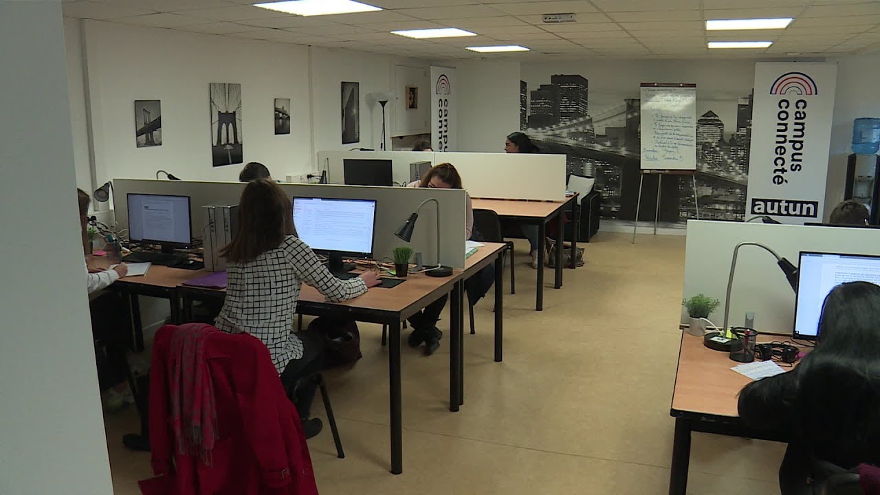 Campus connecté à Autun  : un premier bilan plutôt positif