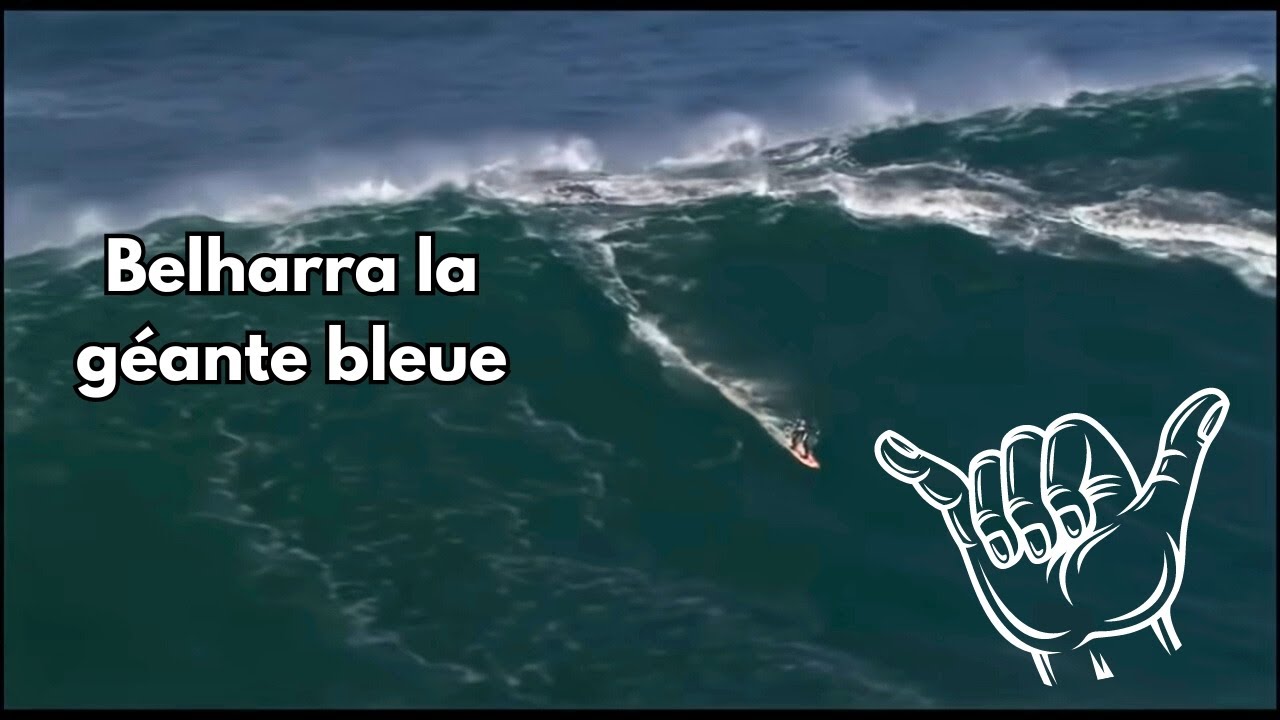 Vague géante de Belharra : Défi extrême à Saint-Jean-de-Luz sur la côte Basque