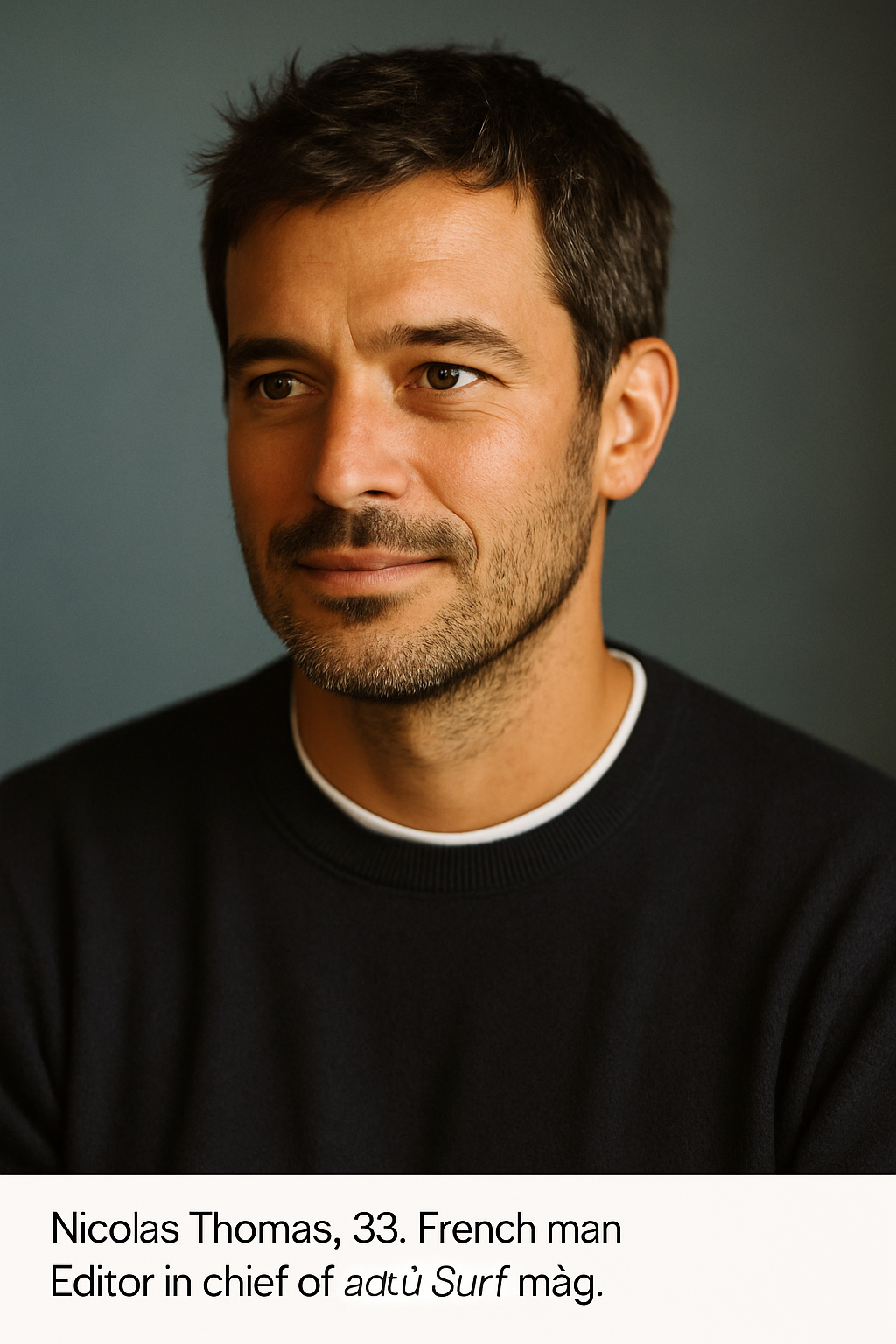 Nicolas Thomas, rédacteur en chef