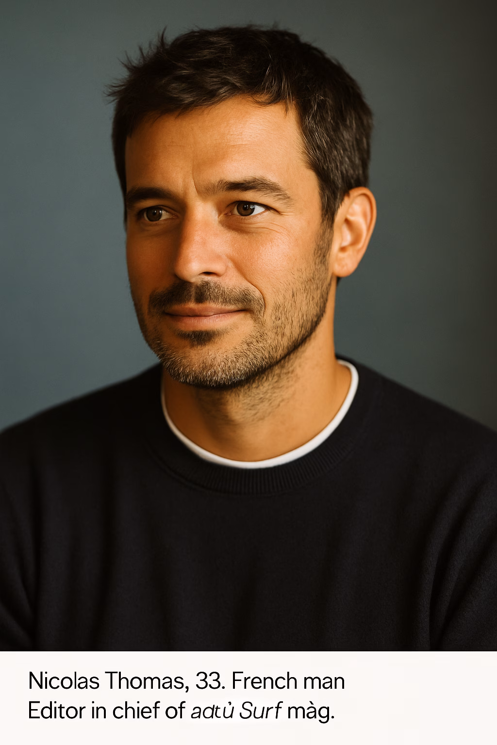Nicolas Thomas, rédacteur en chef