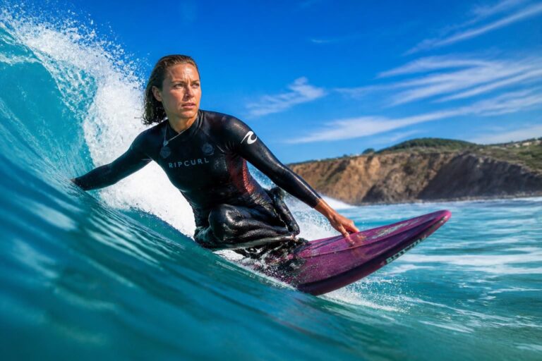 Céline Rouillard : Son incroyable parcours de la sclérose en plaques aux sommets du parasurf international