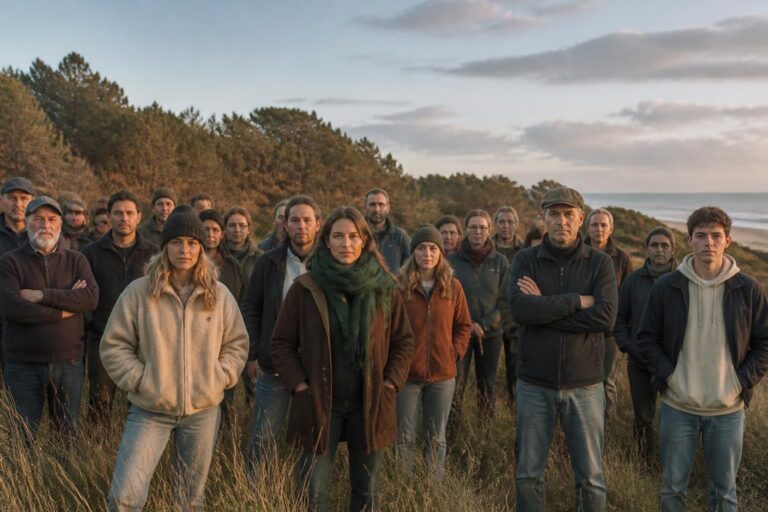 En Vendée, le collectif anti surf park revendique son terrain pour dire non au projet
