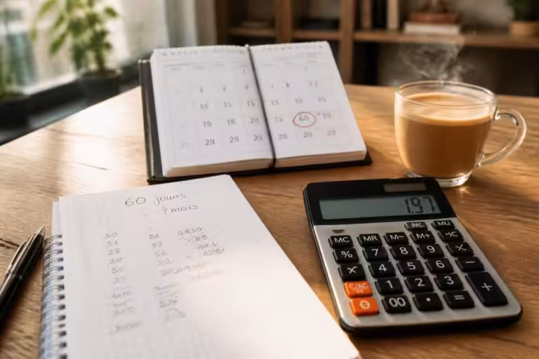Comment convertir 60 jours en mois : méthode simple et calcul rapide