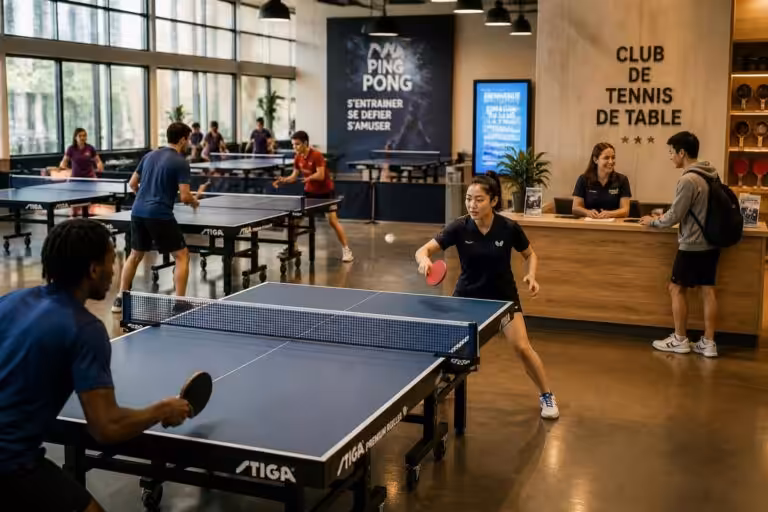 Où jouer et comment s&rsquo;inscrire dans un club de ping pong en 2026