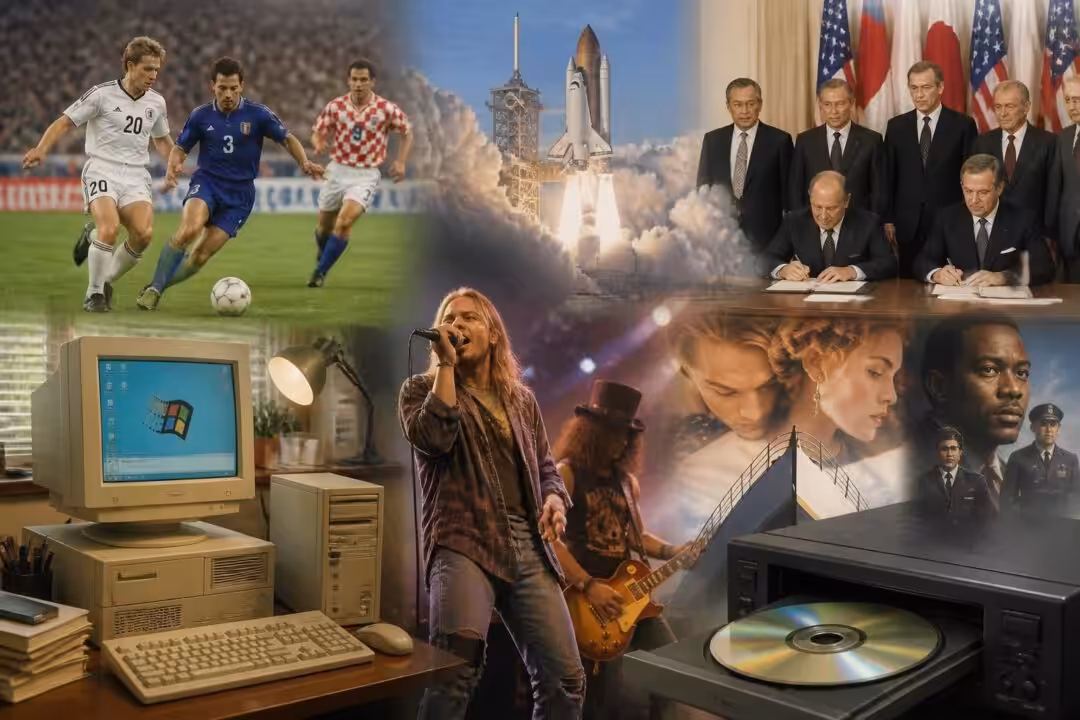 découvrez le calendrier 1996 et revivez une année riche en événements marquants, entre faits historiques, culturels et sportifs.