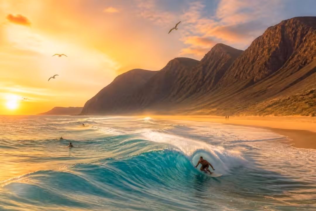 explorez la plage famara, un véritable paradis naturel où surf et falaises spectaculaires se rencontrent pour offrir une expérience inoubliable entre aventure et détente.