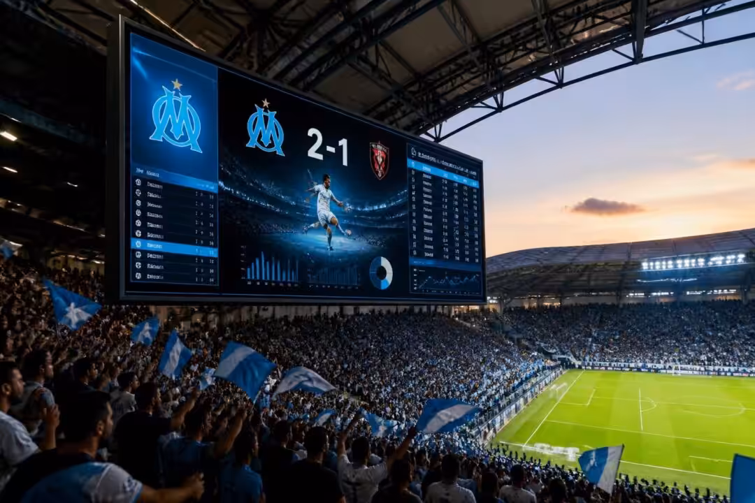 suivez en direct les résultats et le classement actualisés de l'om score, pour ne rien manquer des performances de votre équipe favorite.