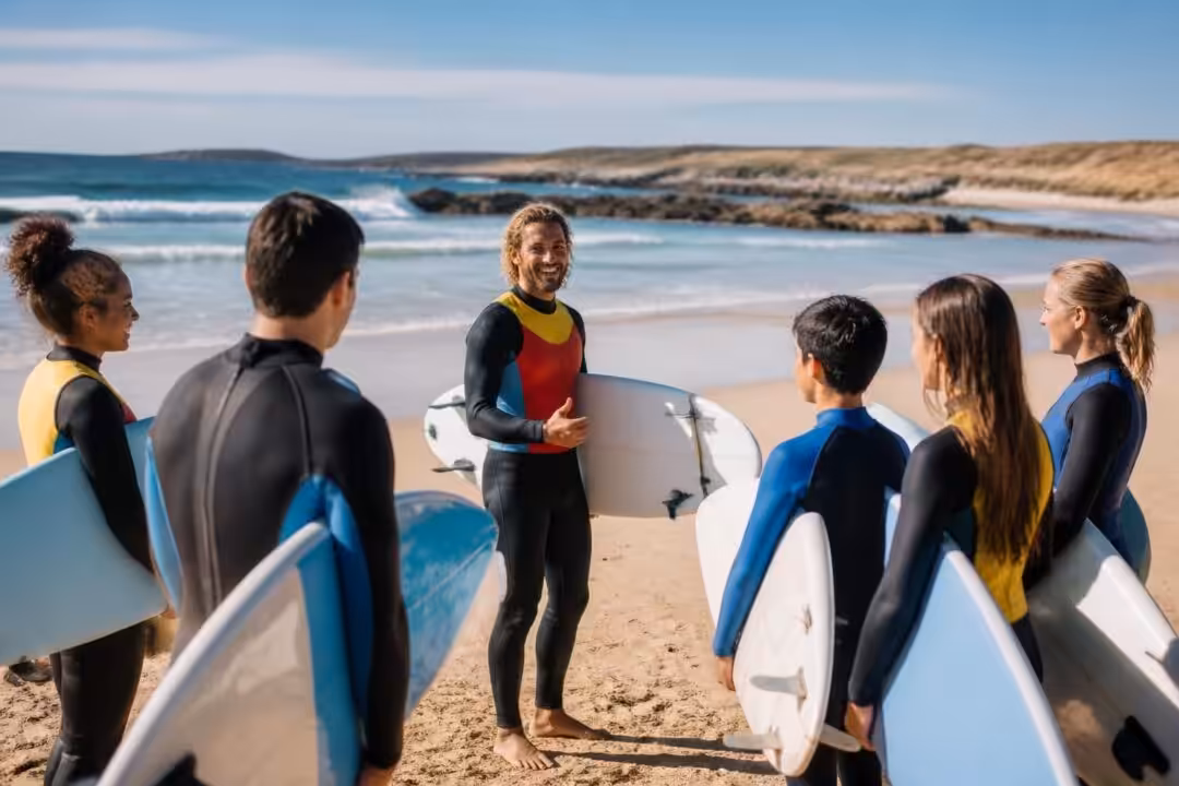 découvrez la flo surf school à tréguennec, l'école de surf qui initie les passionnés aux joies des premières vagues dans un cadre convivial et sécurisé.